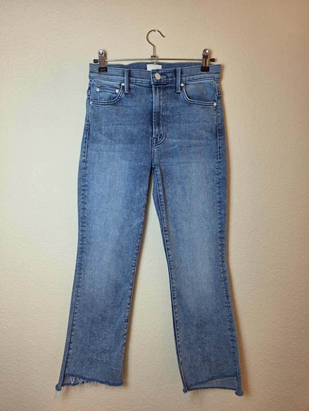 Mother The Insider Crop Step Fray Jeans | Twice Shy 26 / 2